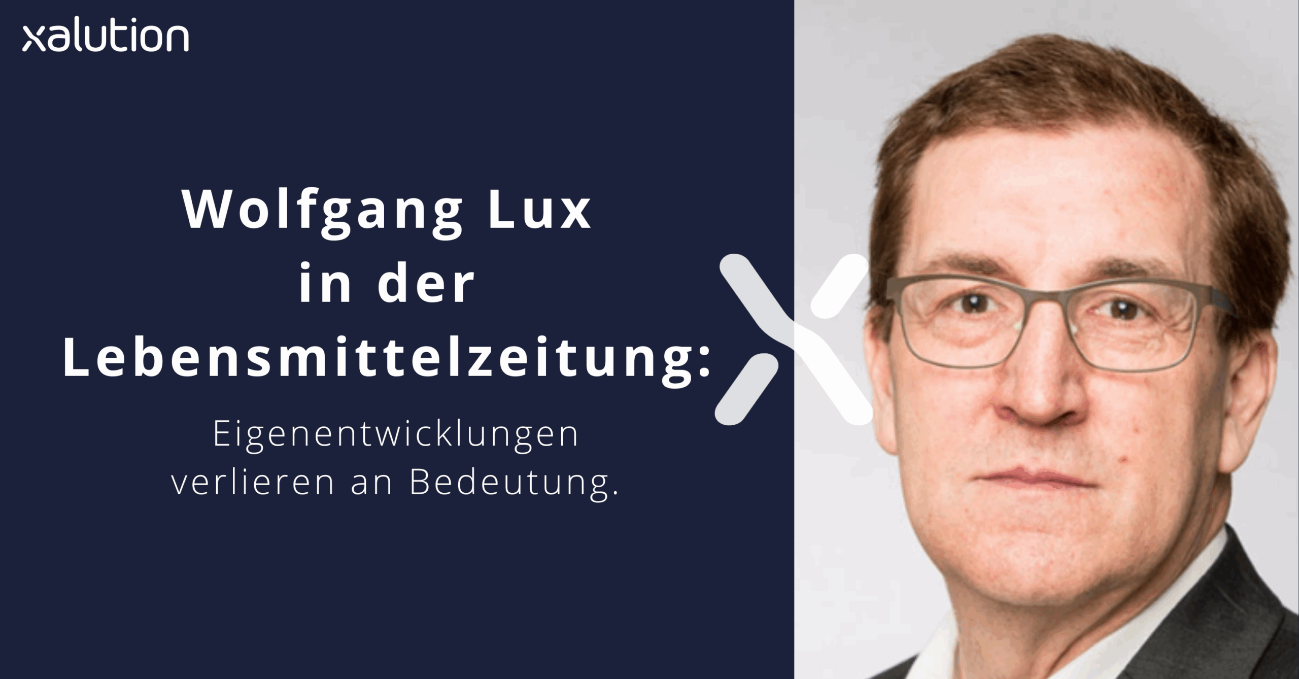 Wolfgang Lux in der Lebensmittelzeitung