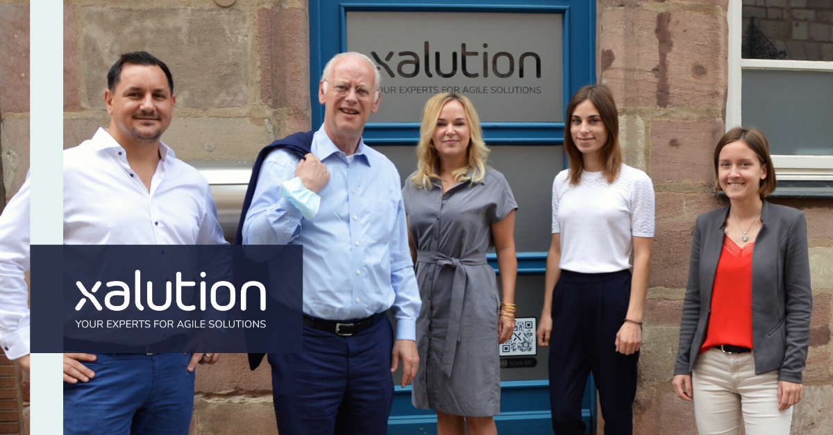 xalution advisory board member Rudolf Scharping came from Frankfurt for a flying visit.