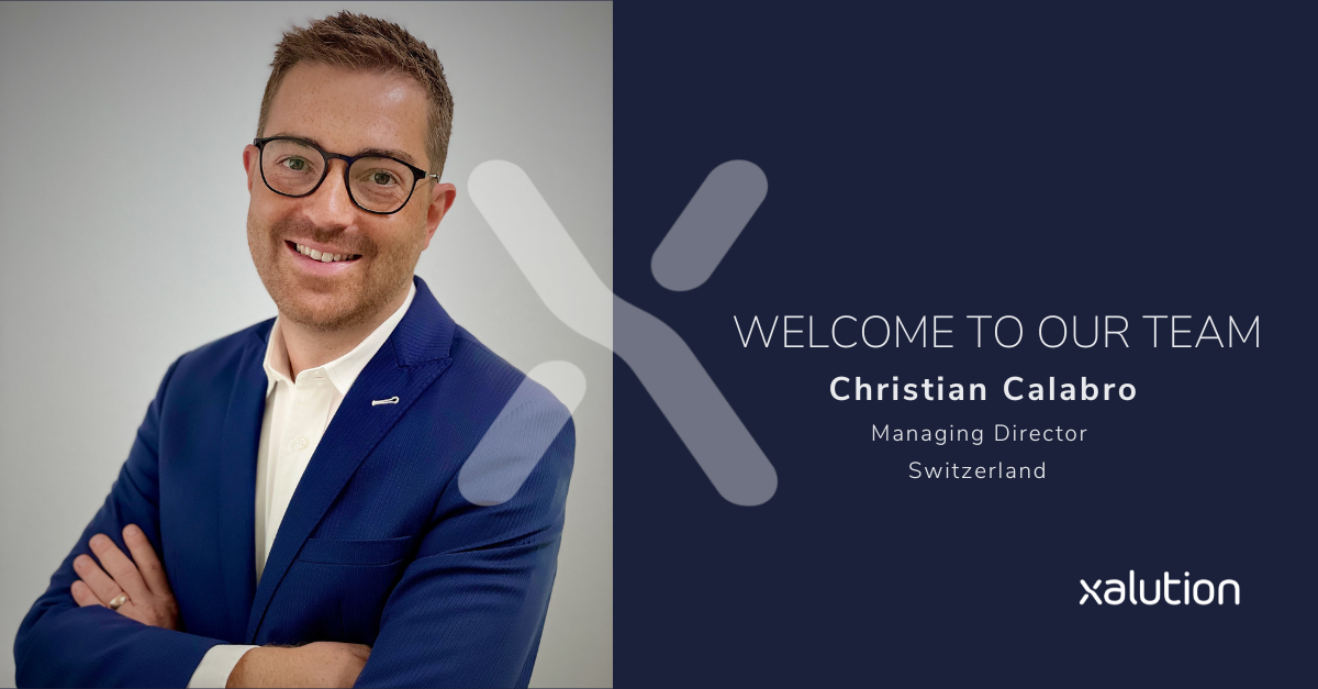 Christian Calabro strengthens the Swiss branch of the xalution group