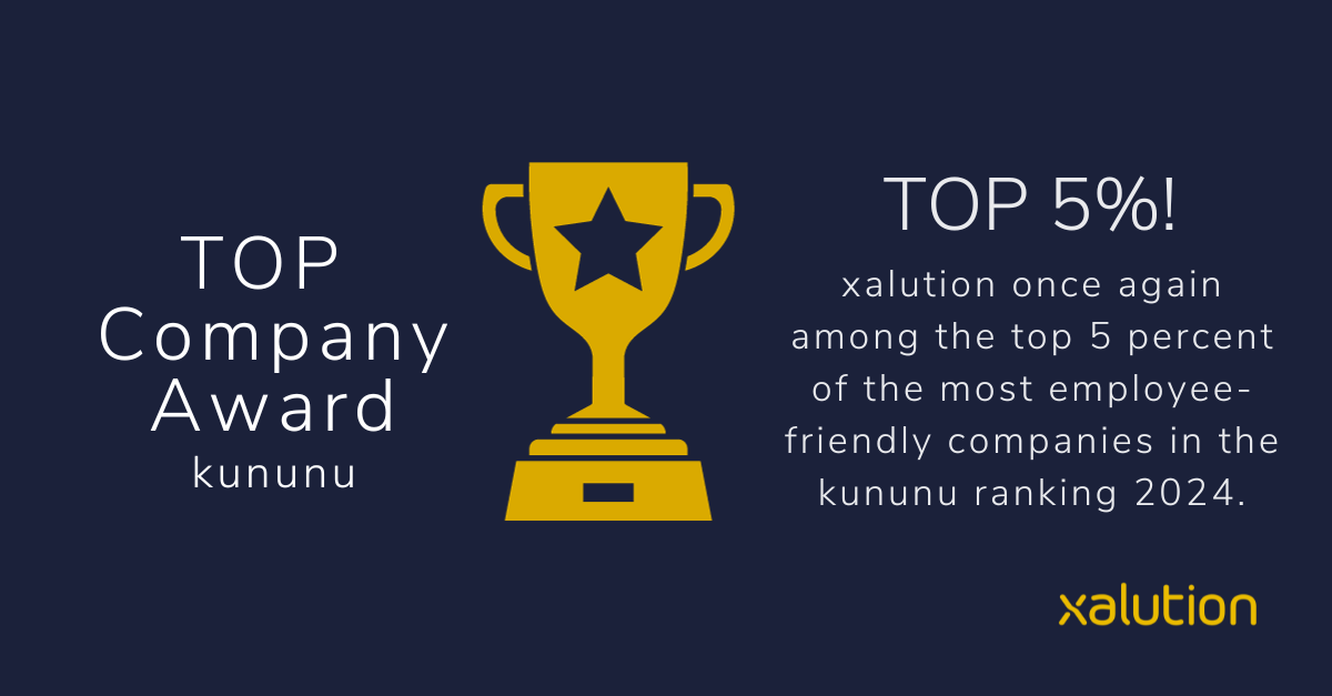 xalution: winner of TOP company award 2024