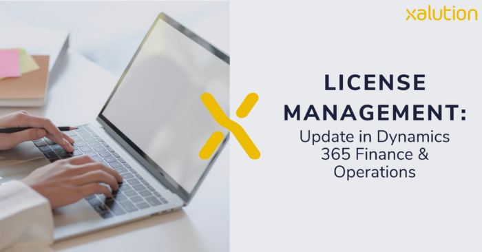 License management: Updates in Dynamics 365 Finance & Operations