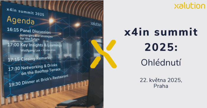 x4in summit: Ohlédnutí - 22. května 2025, Praha