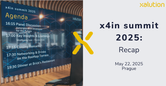 x4in summit 2025: Recap - May 22, 2025; Prague