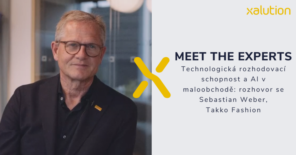 Sebastian Weber ve video-rozhovoru na x4in summit o umělé inteligenci v maloobchodě