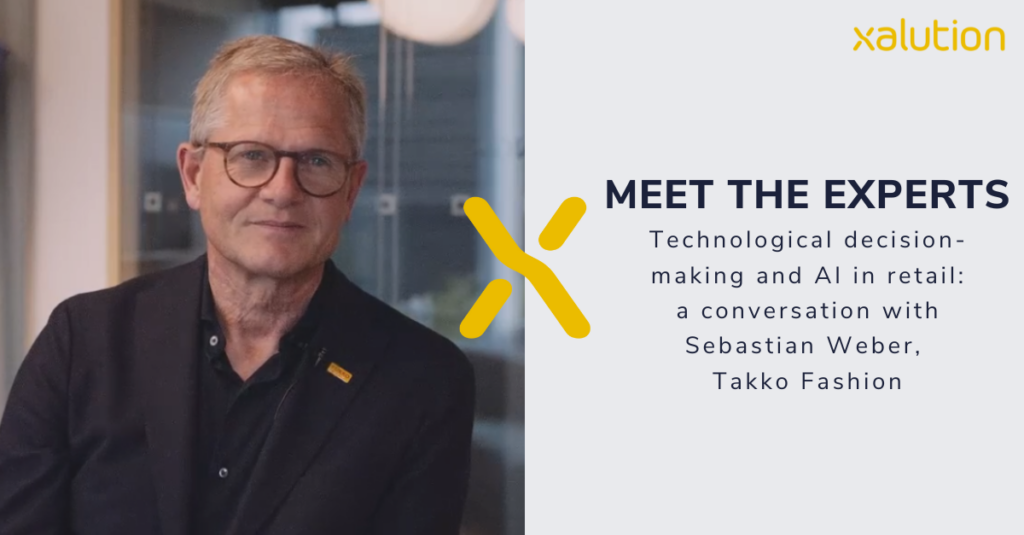 Sebastian Weber video interview at x4in summit 2025 on AI in fashion retail