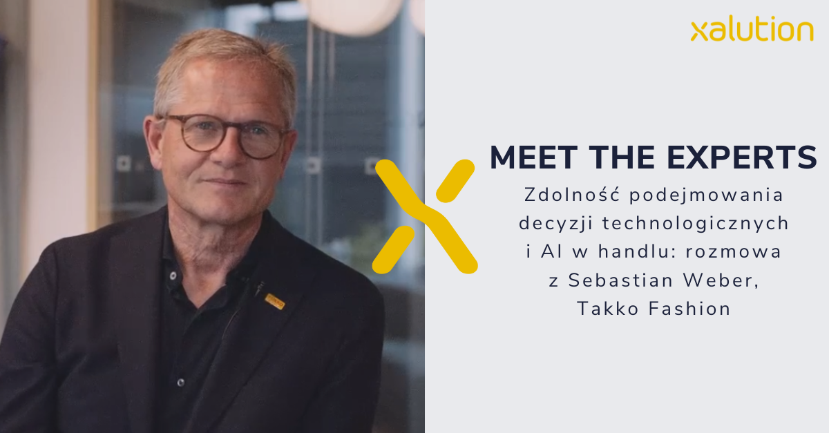 Sebastian Weber w wywiadzie wideo podczas x4in summit o AI w handlu