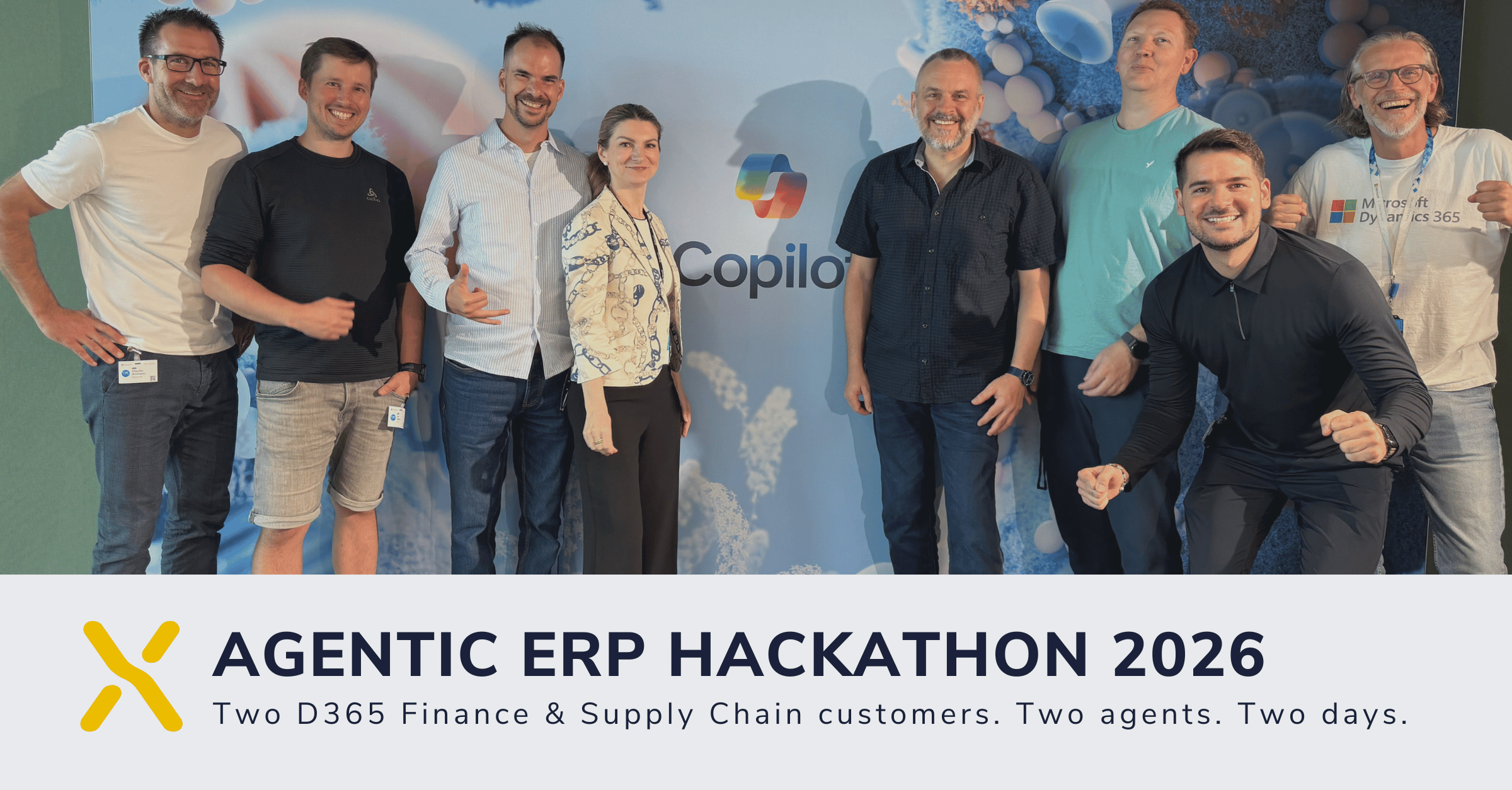 Agentic Hackathon 2026 - Two D365 Finance & Supply Chain customers. Two agents. Two days.